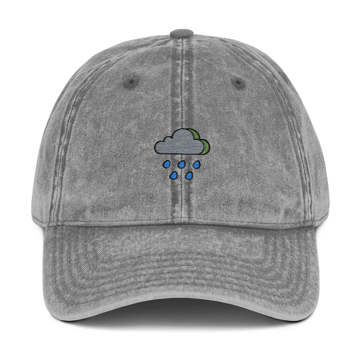 Vintage Embroidered Cloud Cap