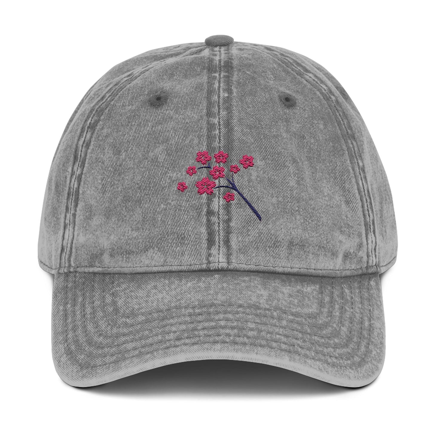 Floral Embroidered Cap