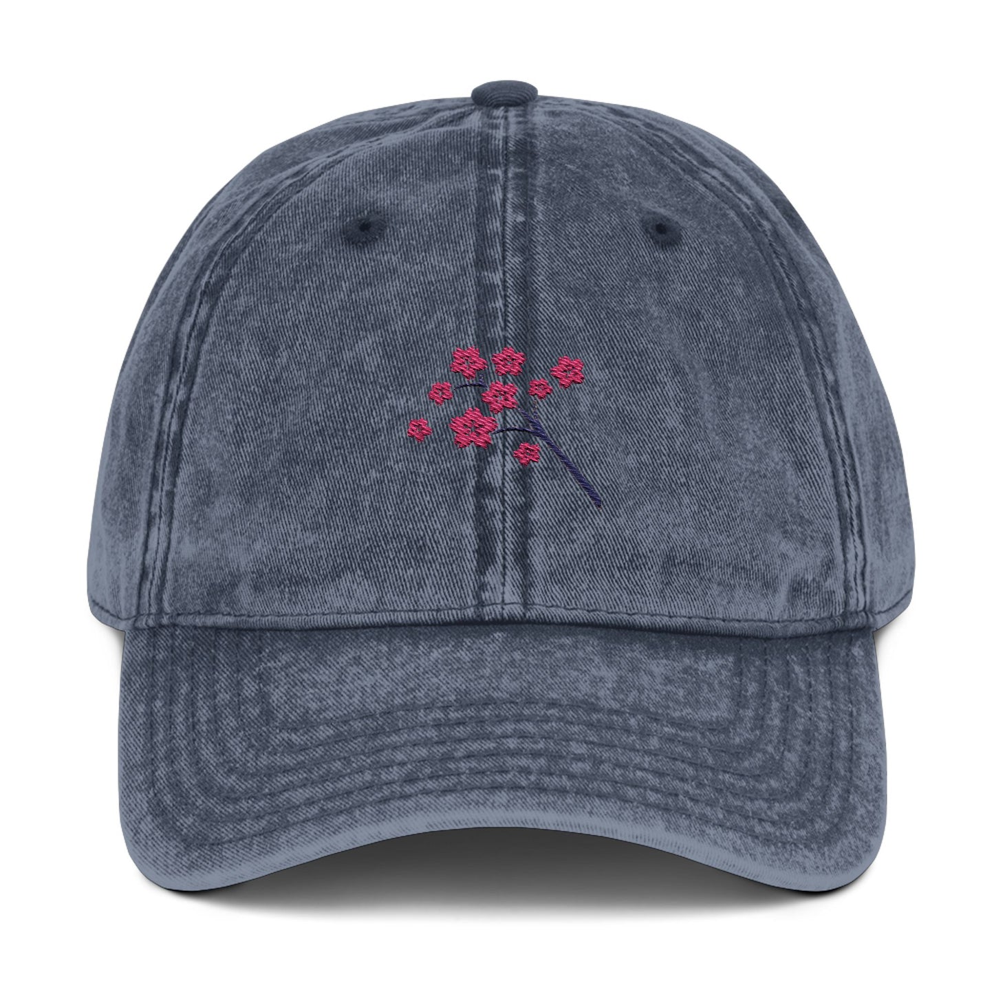 Floral Embroidered Cap