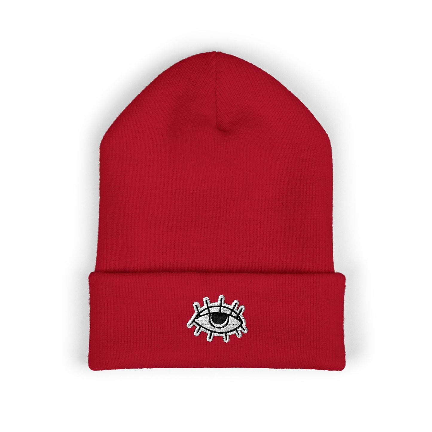 Eye Embroidered Beanie