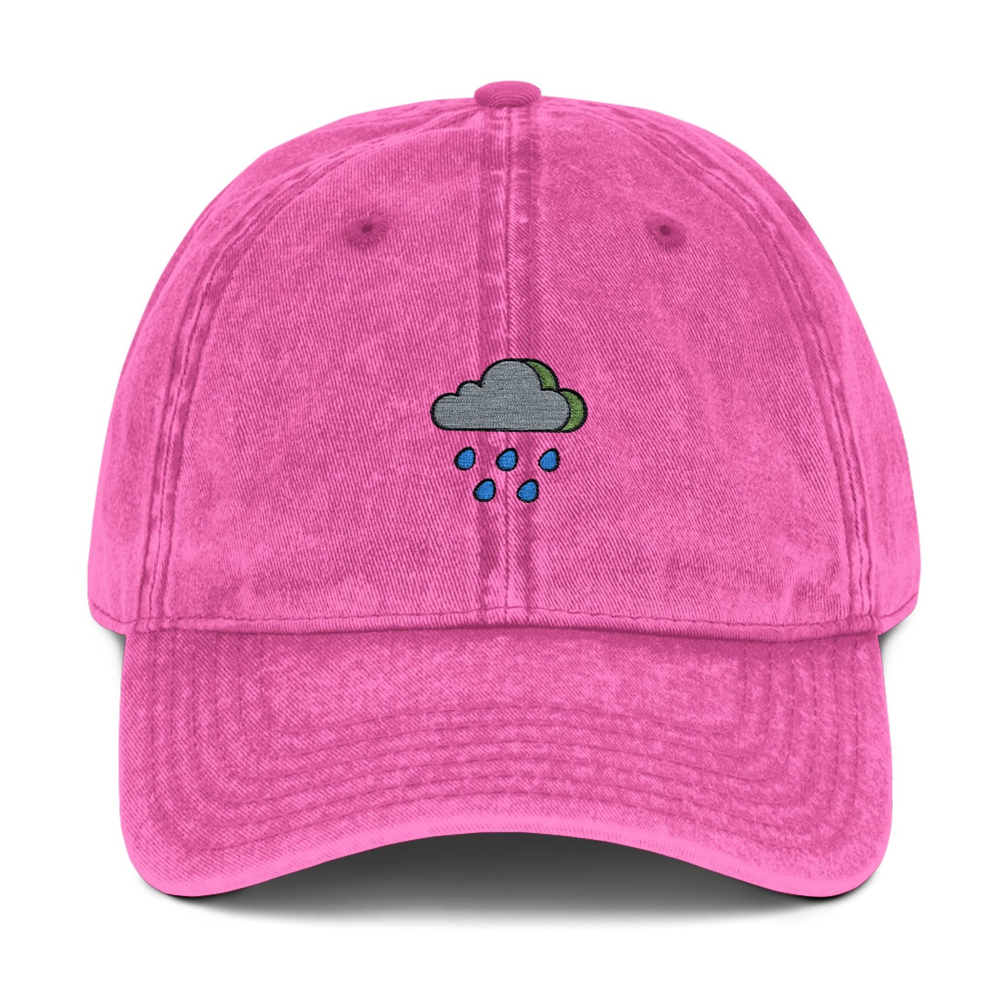 Vintage Embroidered Cloud Cap