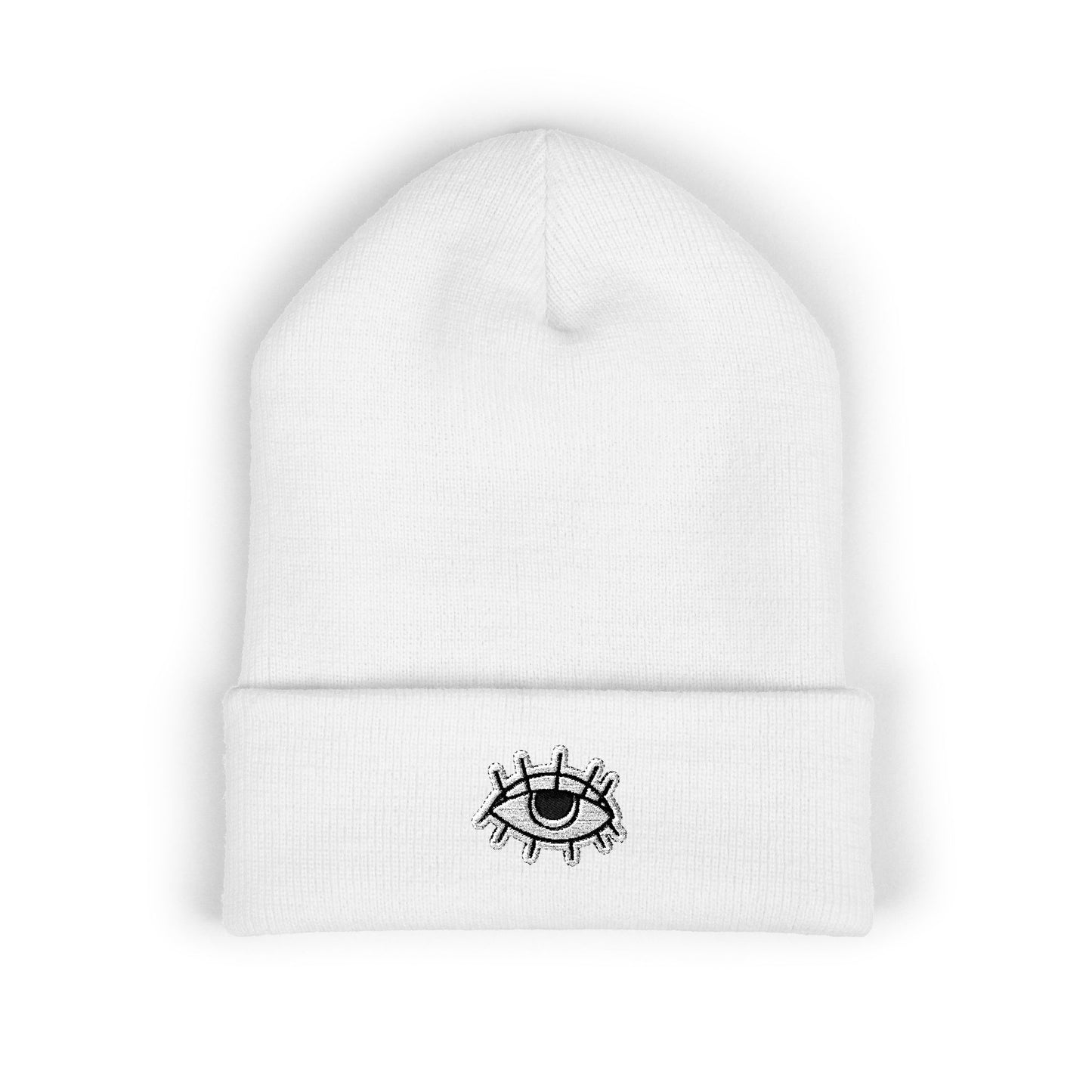 Eye Embroidered Beanie