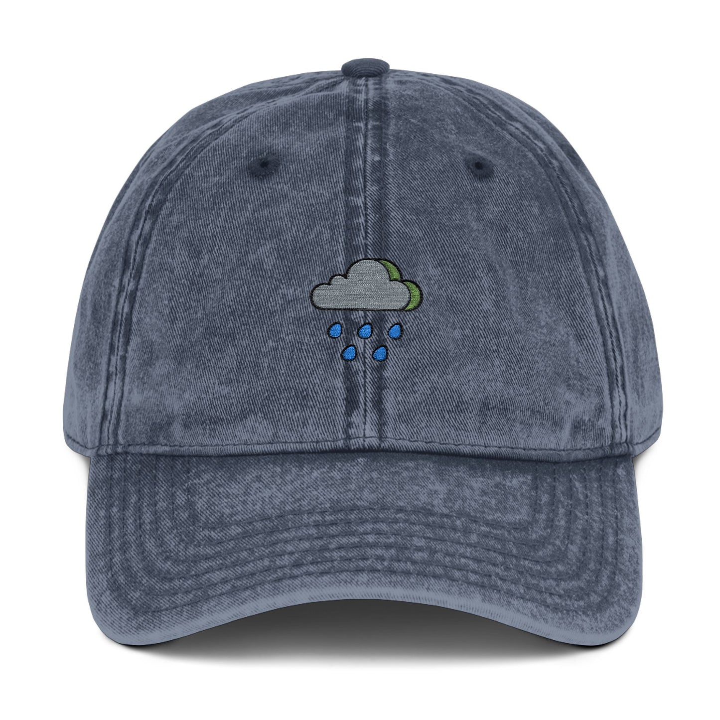 Vintage Embroidered Cloud Cap