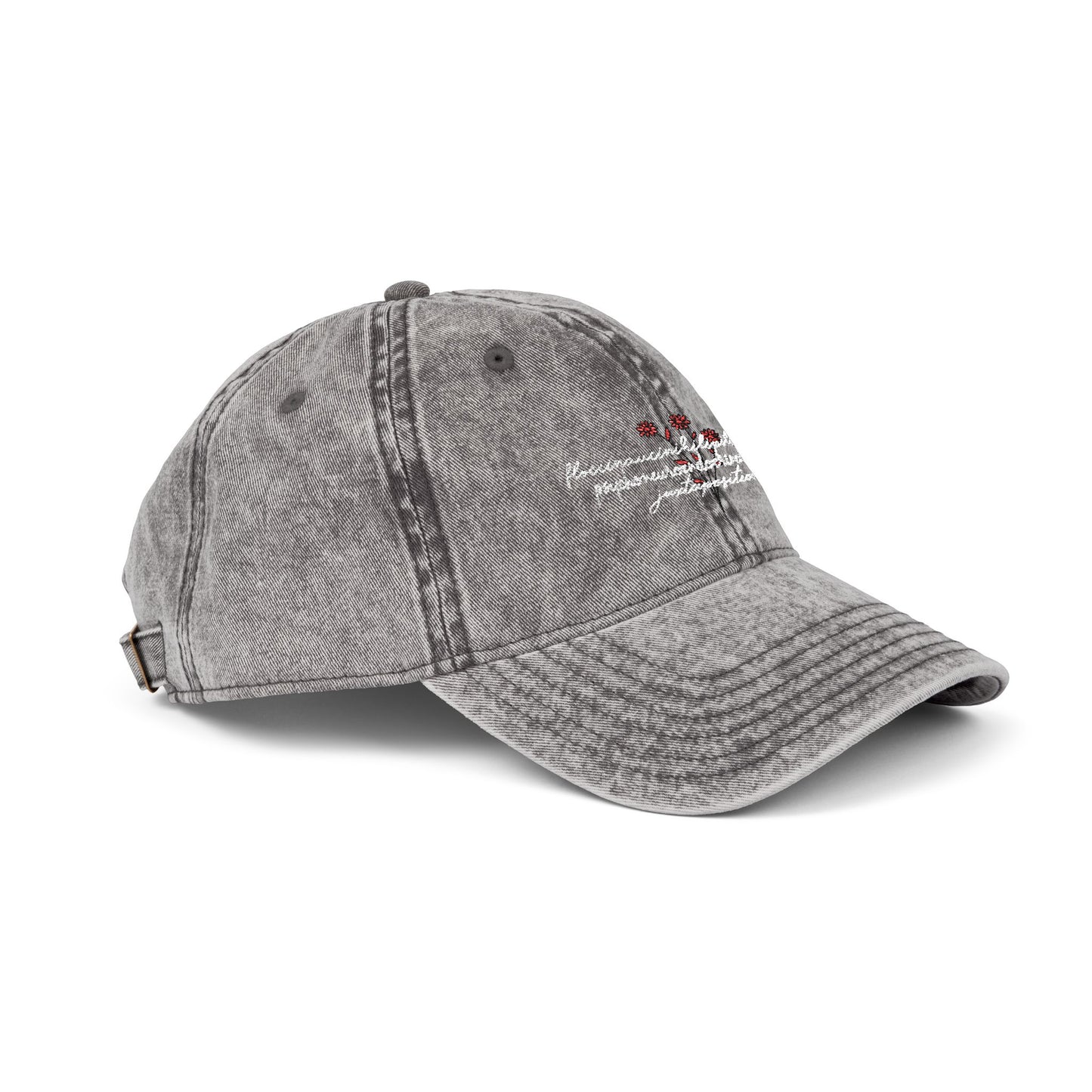 3 Long Words Cap