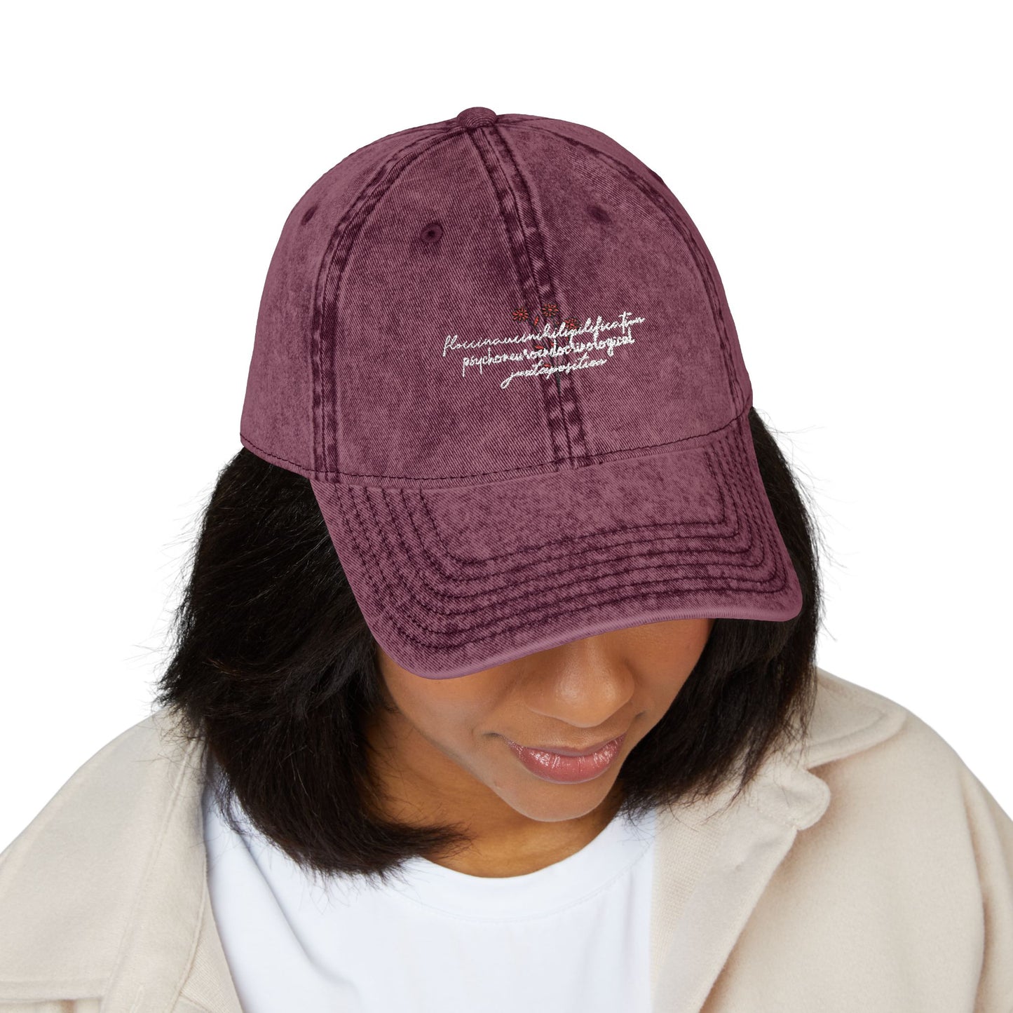 3 Long Words Cap